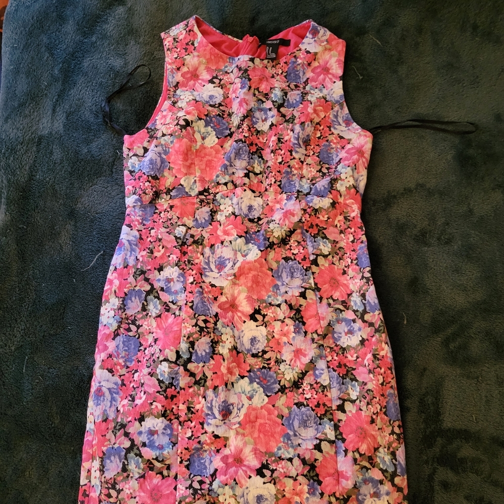 Floral bodycon